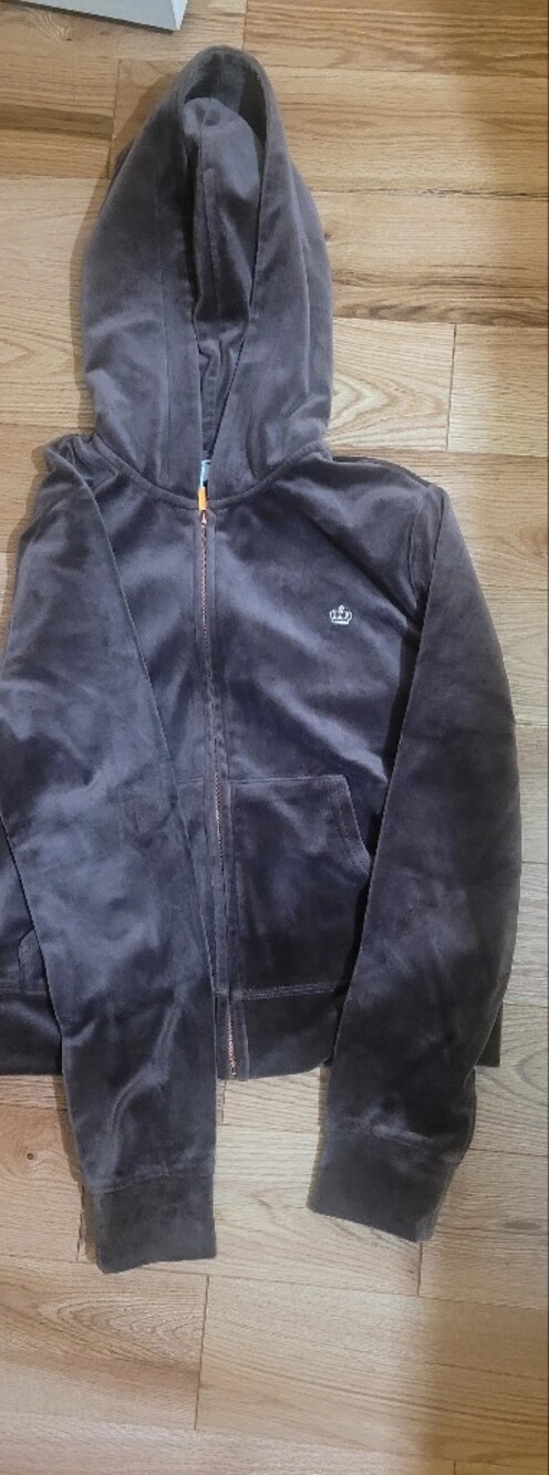 Brown Juicy Couture Zip Up - Picture 1 of 3
